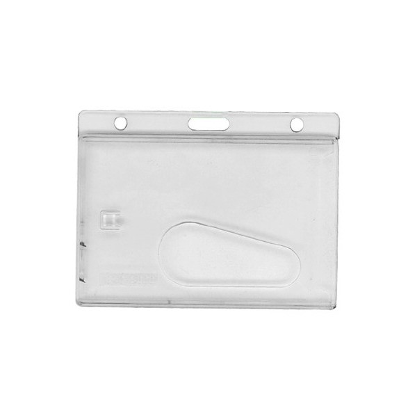 Porte-badge rigide dépoli 2 faces PB-2001-HT (lot de 100) ACPB-2001HT