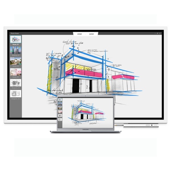 Samsung FLIP WM55H - 139.7 cm - Écran LCD tactile WM55H SAMSUNG